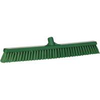Balai-brosse &agrave; soies combin&eacute;es, Crins Cors&eacute;/Fin, 24", Polyester, Vert We Share Industrial Supply