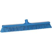 Balai-brosse &agrave; soies combin&eacute;es, Crins Cors&eacute;/Fin, 24", Polyester, Bleu We Share Industrial Supply