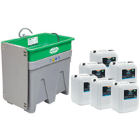 Ensemble de d&eacute;marrage pour lavage de pi&egrave;ces Maxi BIO-CIRCLE, Plastique We Share Industrial Supply