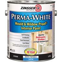 Peinture int&eacute;rieure Mold & Mildew-Proof Perma-White, 3,78 L, Gallon, Blanc We Share Industrial Supply