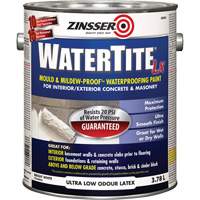 Peinture &agrave; l'&eacute;preuve de l'eau Mold & Mildew-Proof Watertite LX, 3,78 L, Gallon, Blanc We Share Industrial Supply