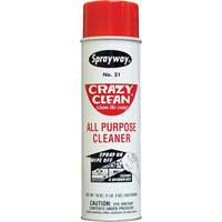 Nettoyant tout usage Crazy Clean, 20 oz, Canette a&eacute;rosol We Share Industrial Supply