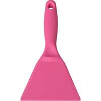 Large Hand Scraper, Pink, 4" W x 10" L We Share Industrial Supply