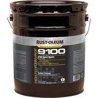 9100 System DTM Epoxy Mastic Base, Safety Orange, 5 gal., Pail We Share Industrial Supply