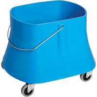 Seau pour vadrouille Champ, Capacit&eacute; de 10 gal. US (40 pintes), Bleu We Share Industrial Supply