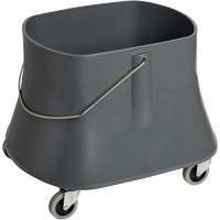 Seau pour vadrouille Champ, Capacit&eacute; de 10 gal. US (40 pintes), Gris We Share Industrial Supply