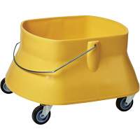 Seau pour vadrouille Champ, Capacit&eacute; de 8 gal. US (32 pintes), Jaune We Share Industrial Supply