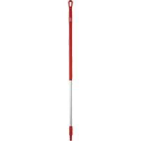 Handle, Broom/Scraper/Squeegee, Red, Standard, 51" L We Share Industrial Supply
