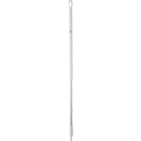 Handle, Broom/Scraper/Squeegee, White, Standard, 51" L We Share Industrial Supply