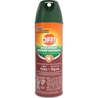 Insectifuge chasse-tiques Off! R&eacute;gions sauvages, DEET &agrave; 25 %, A&eacute;rosol, 170 g We Share Industrial Supply