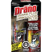 Trousse de furet et gel d&eacute;boucheur pour tuyaux de Drano We Share Industrial Supply