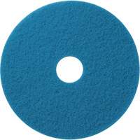 Tampons de nettoyage pour planchers, 12", Nettoyage/&agrave; r&eacute;curer, Bleu We Share Industrial Supply