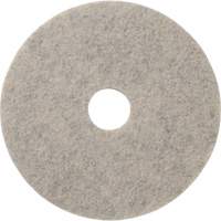 Tampons &agrave; polir combin&eacute;s pour planchers, 19", Lustrage/Brunissage, Beige We Share Industrial Supply