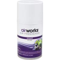 D&eacute;sodorisant en a&eacute;rosol &agrave; doses mesur&eacute;es AirWorks, Vignoble, Canette a&eacute;rosol We Share Industrial Supply