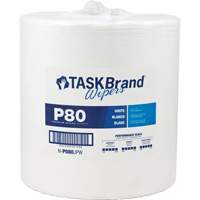 Chiffons de premi&egrave;re qualit&eacute; P80 TaskBrand, Robuste, 13" lo x 12" la We Share Industrial Supply