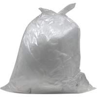 Industrial Garbage Bags, Utility, 20" W x 22" L, 0.64 mils, Clear, 23 L (6 Gal.) Capacity We Share Industrial Supply