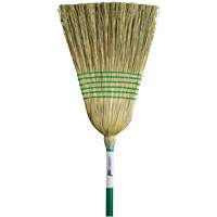 Light-Duty Corn Broom, 6-String, Wood Handle We Share Industrial Supply