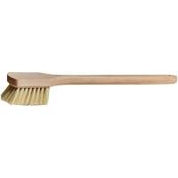 Brosse &agrave; chaudron &agrave; manche long, 20" l, Soies Tampico, Beige We Share Industrial Supply