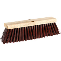 Balai-brosse de rue et d'&eacute;curie, 16", Extra-ferme, Soies Polypropyl&egrave;ne We Share Industrial Supply