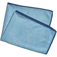 Chiffon &agrave; &eacute;pousseter SilverCloth, Microfibre, Bleu We Share Industrial Supply