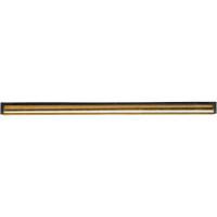 Window Squeegee Channel and Rubber, 14", Rubber, Brass Frame We Share Industrial Supply
