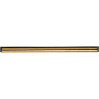 Window Squeegee Channel and Rubber, 22", Rubber, Brass Frame We Share Industrial Supply