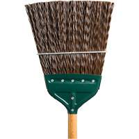 Track & Switch Broom, Wood Handle, Polypropylene Bristles, 52" L We Share Industrial Supply