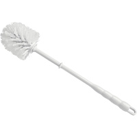 Bowl Brush, 15-1/2" L, Polypropylene Bristles, Red/White We Share Industrial Supply