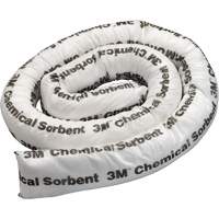 Mini-barri&egrave;re de pollution absorbante pour produits chimiques, Mati&egrave;res dangereuses, 8' lo x 3" la, Absorption 15,5 gal We Share Industrial Supply