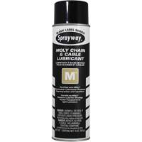 Lubrifiant au molybd&egrave;ne pour chaînes et c&acirc;bles M1, Canette a&eacute;rosol We Share Industrial Supply
