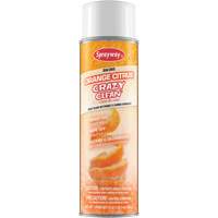 Nettoyant &agrave; l'ar&ocirc;me d'oranges Crazy Clean, 19 oz liq., Canette a&eacute;rosol We Share Industrial Supply
