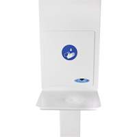 Support universel pour distributeur de d&eacute;sinfectant pour les mains We Share Industrial Supply