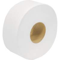 Papier hygi&eacute;nique de premi&egrave;re qualit&eacute; Snow Soft JRT, Rouleau G&eacute;ant, 2 Pli, Longueur 1000', Blanc We Share Industrial Supply