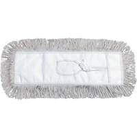 Vadrouille &agrave; &eacute;pousseter, Style &agrave; attacher, Coton, 18" lo x 5" la We Share Industrial Supply