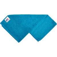 Chiffon de nettoyage, Microfibre, Bleu We Share Industrial Supply