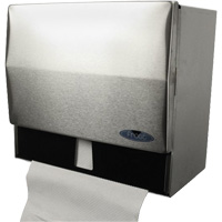 Distributeur d'essuie-mains universel, Manuel, 10,5" la x 6,75" p x 9,5" h We Share Industrial Supply