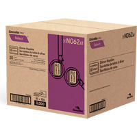 Serviettes de table &agrave; plis 1/8 Pro Select, 2 pli, 15" x 16" We Share Industrial Supply