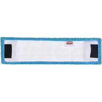 Adaptable Flat Mop Pad, Finishing, Microfibre, 5-1/2" x 19-1/2" We Share Industrial Supply