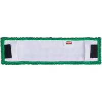 Adaptable Flat Mop Pad, Finishing, Microfibre, 5-1/2" x 19-1/2" We Share Industrial Supply