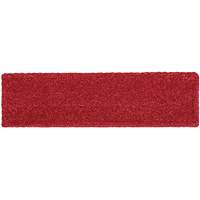 Adaptable Flat Mop Pad, Finishing, Microfibre, 5-1/2" x 19-1/2" We Share Industrial Supply