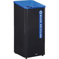 Bac de recyclage mixte Sustain, Vrac, Plastique, 23 gal. US We Share Industrial Supply
