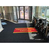 Supreme Knob Entrance Matting, Wiper/Scraper, 3-1/2' x 6' x 7/16", Charcoal We Share Industrial Supply