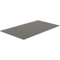 Tapis dint&eacute;rieur/ext&eacute;rieur Tundra, Latex/Polypropyl&egrave;ne, Grattoir Type, Motif Velours touffet&eacute;, 3-1/2' x 15', Charbon We Share Industrial Supply