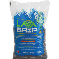 LavaGrip Traction-Aid, Container Size 17.6 lbs. (8 kg), Bag We Share Industrial Supply