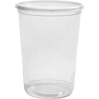Contenant &agrave; charcuterie transparent sans couvercle Magik 32 oz, Plastique, Ronde We Share Industrial Supply