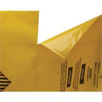 Hazardous Waste Liners, Asbestos, 40" L x 26" W, 3 mils We Share Industrial Supply