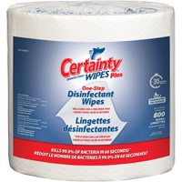 Lingettes d&eacute;sinfectantes, 7-9/10" x 5-9/10", 800 lingettes We Share Industrial Supply