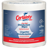 Lingettes d&eacute;sinfectantes, 8" x 6", 1200 lingettes We Share Industrial Supply