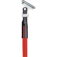 Manche rouge pour vadrouille &agrave; &eacute;pousseter Clipper, Fibre de verre, 1" dia, 60" lo We Share Industrial Supply