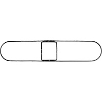 Cadre pour vadrouille &agrave; &eacute;pousseter Clipper, 24", M&eacute;tal We Share Industrial Supply